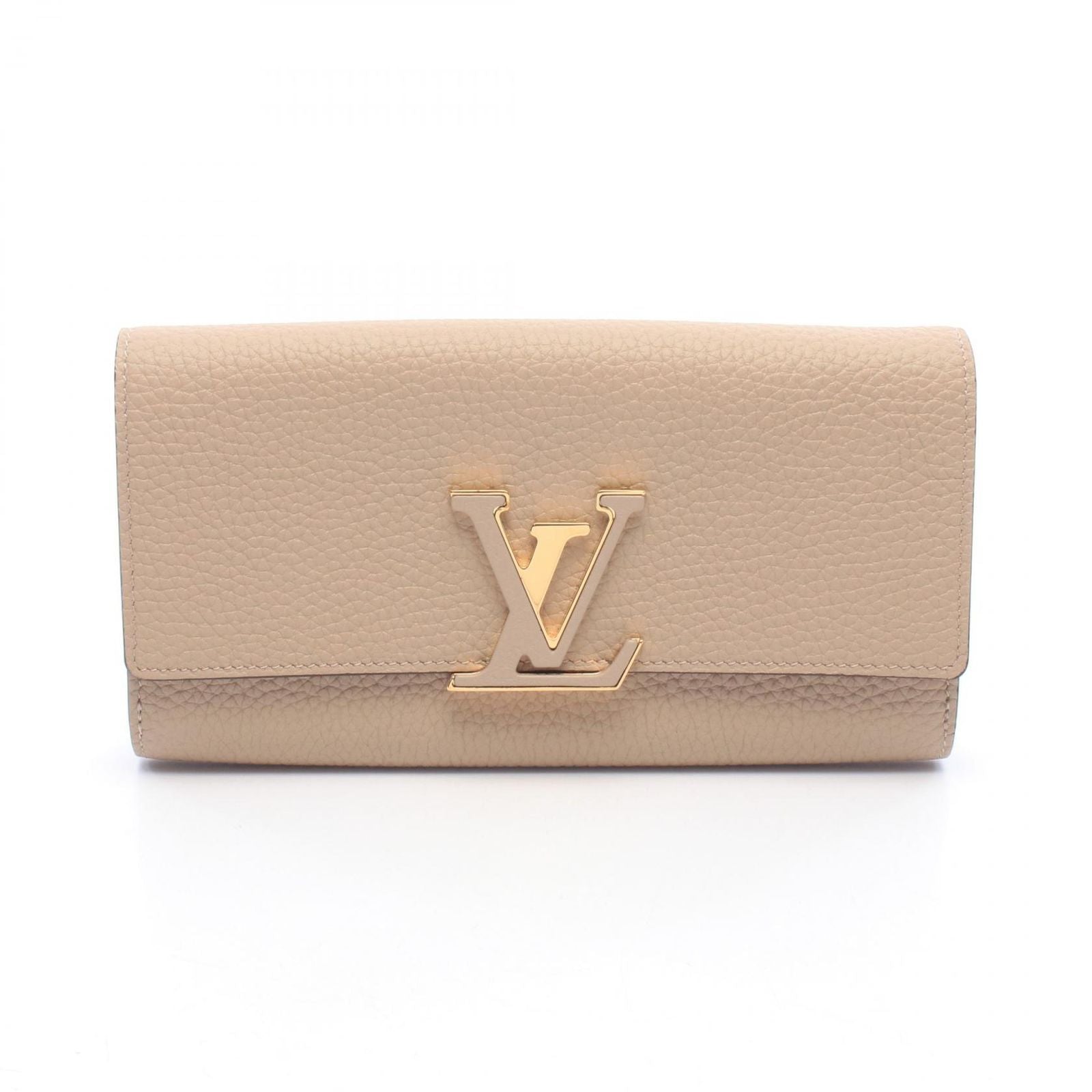 Louis Vuitton Bifold Wallet Portefeuille Capucines Galet