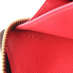 Louis Vuitton Round Wallet Zippy LV Street Fuchsia — view 5