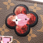 Louis Vuitton Round Wallet Zippy LV Street Fuchsia — view 7