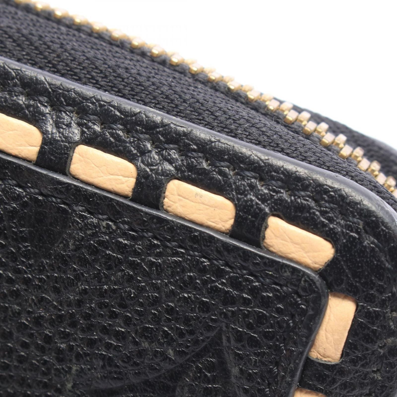 Louis Vuitton Round Wallet Zippy Monogram Empreinte Noir Leather — view 7