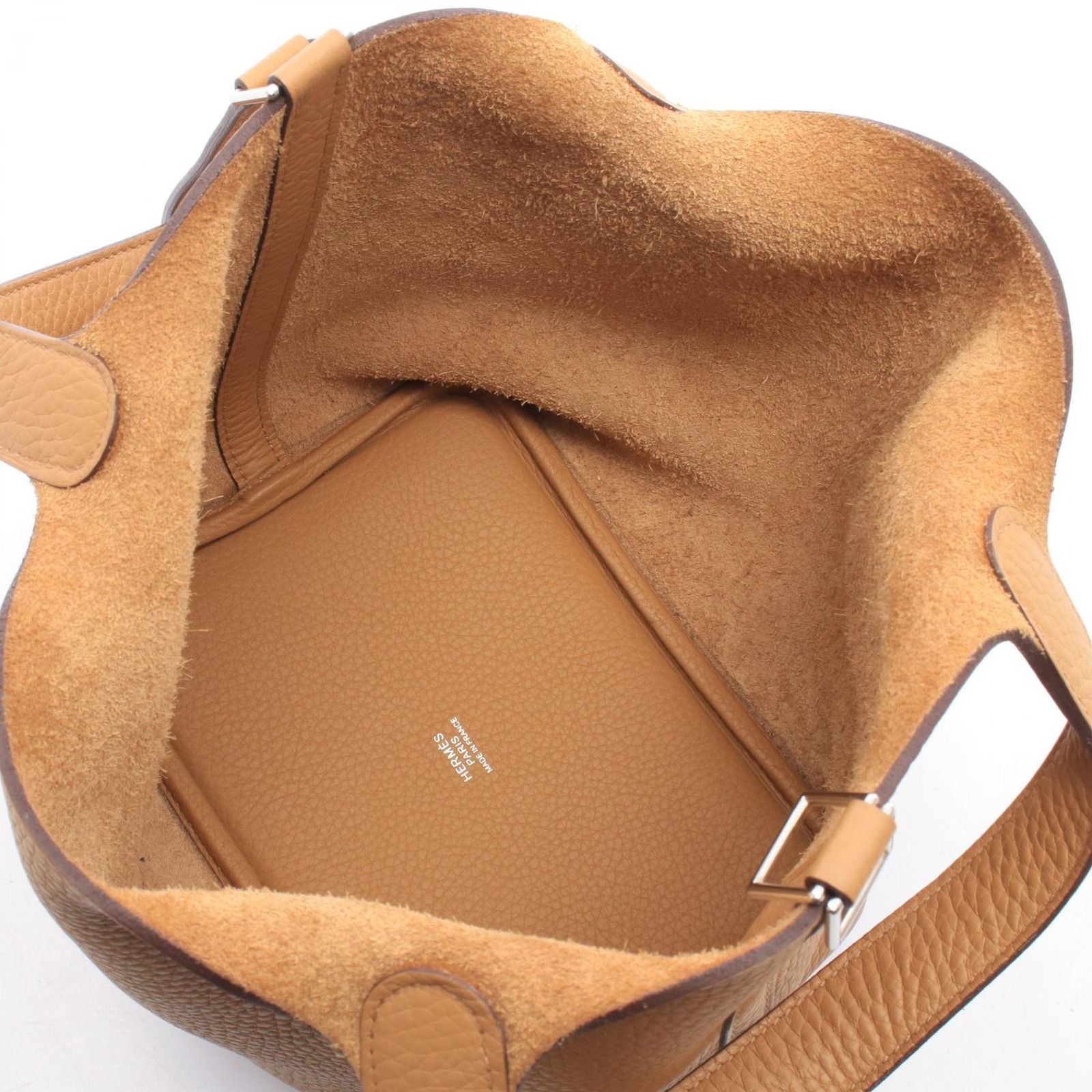 Hermes Handbag Picotin Lock PM Biscuit Leather — view 3