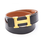 Hermes Belt Constance H Reversible Leather