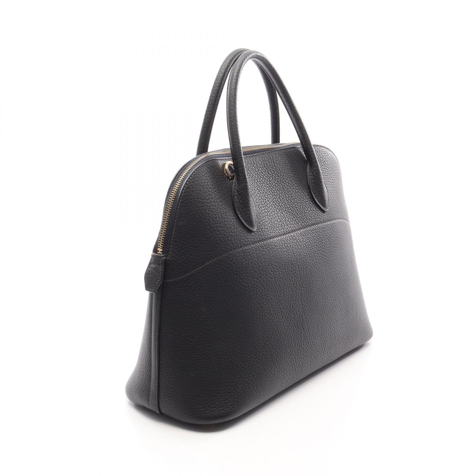 Hermes Handbag Bolide 35 2-Way Blue Indigo Leather 37 — view 2