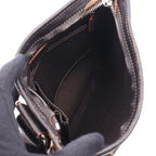 Celine Shoulder Bag Macadam Canvas Leather — view 3