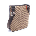 Celine Shoulder Bag Macadam Canvas Leather — view 2
