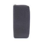 Louis Vuitton Round Wallet Zippy Vertical Taiga Ardoise Leather