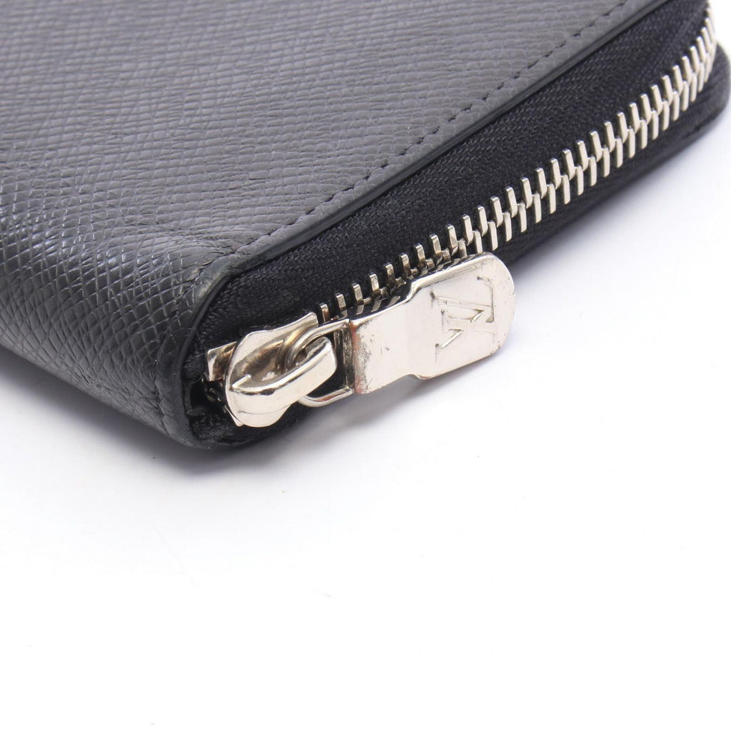 Louis Vuitton Round Wallet Zippy Vertical Taiga Ardoise Leather — view 8