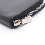 Louis Vuitton Round Wallet Zippy Vertical Taiga Ardoise Leather — view 8