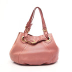 Fendi Tote Bag Selleria Smoke Pink Leather