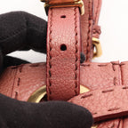 Fendi Tote Bag Selleria Smoke Pink Leather — view 8