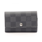Louis Vuitton Key Case Multicles 6 Damier Graphite Key Holder