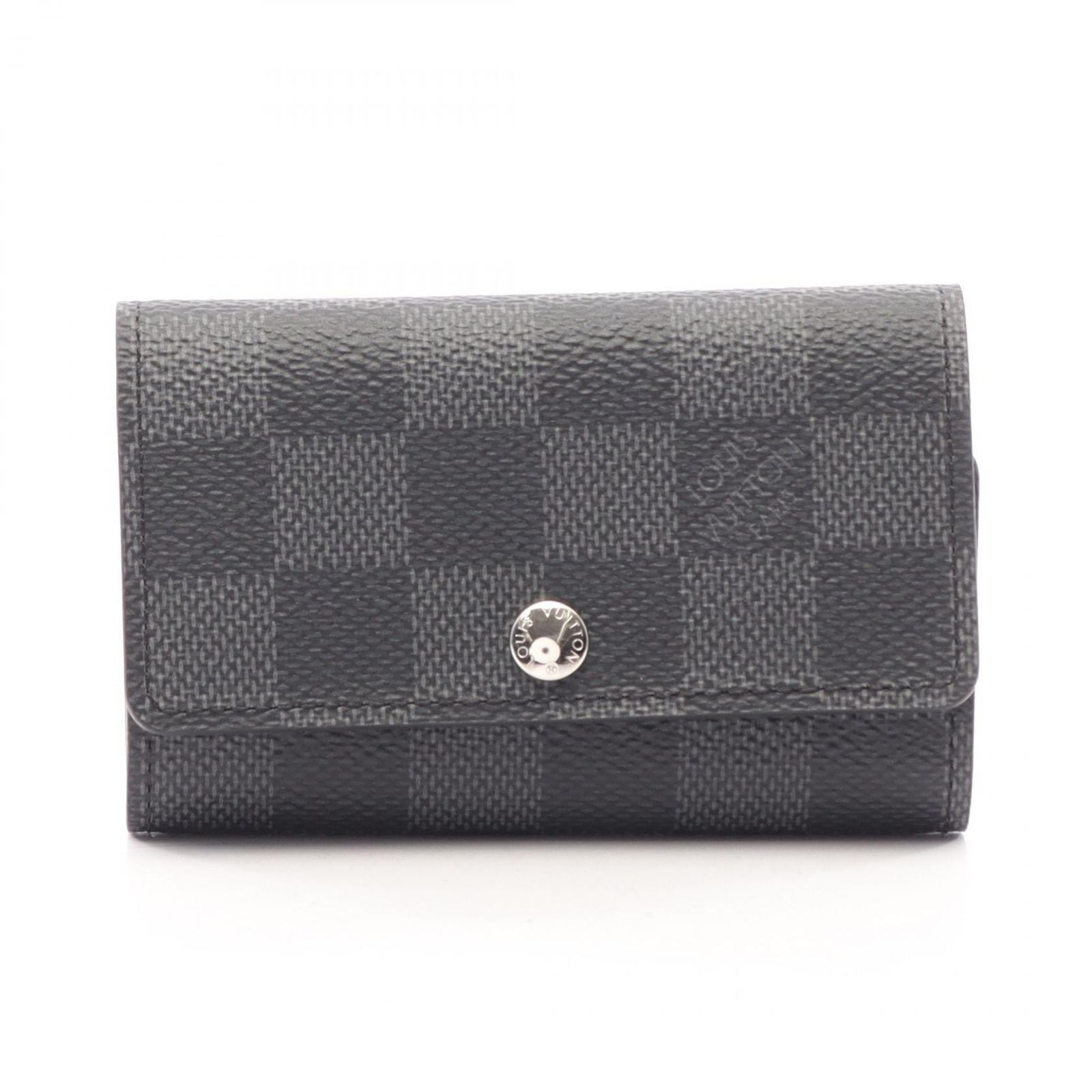Louis Vuitton Key Case Multicles 6 Damier Graphite Key Holder
