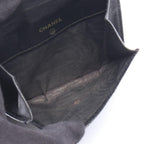 Chanel Bifold Wallet CC Logo Black Caviar Leather — view 4
