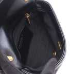 Chanel Shoulder Bag Quilted Small Flap Black Leather Chain — view 3