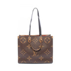 Louis Vuitton Shoulder Bag On The Go GM Monogram Giant Reverse Leather