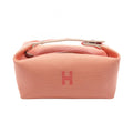 Hermes Handbag Brid-a-brac PM Guava Canvas Bride-a-Brac