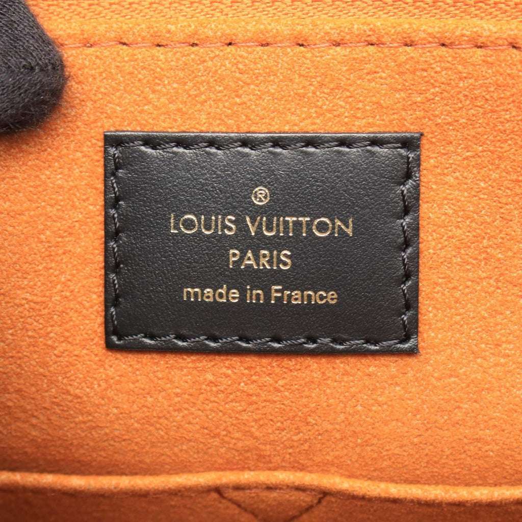 Louis Vuitton Tote Bag On The Go GM Monogram Empreinte Noir Leather — view 4