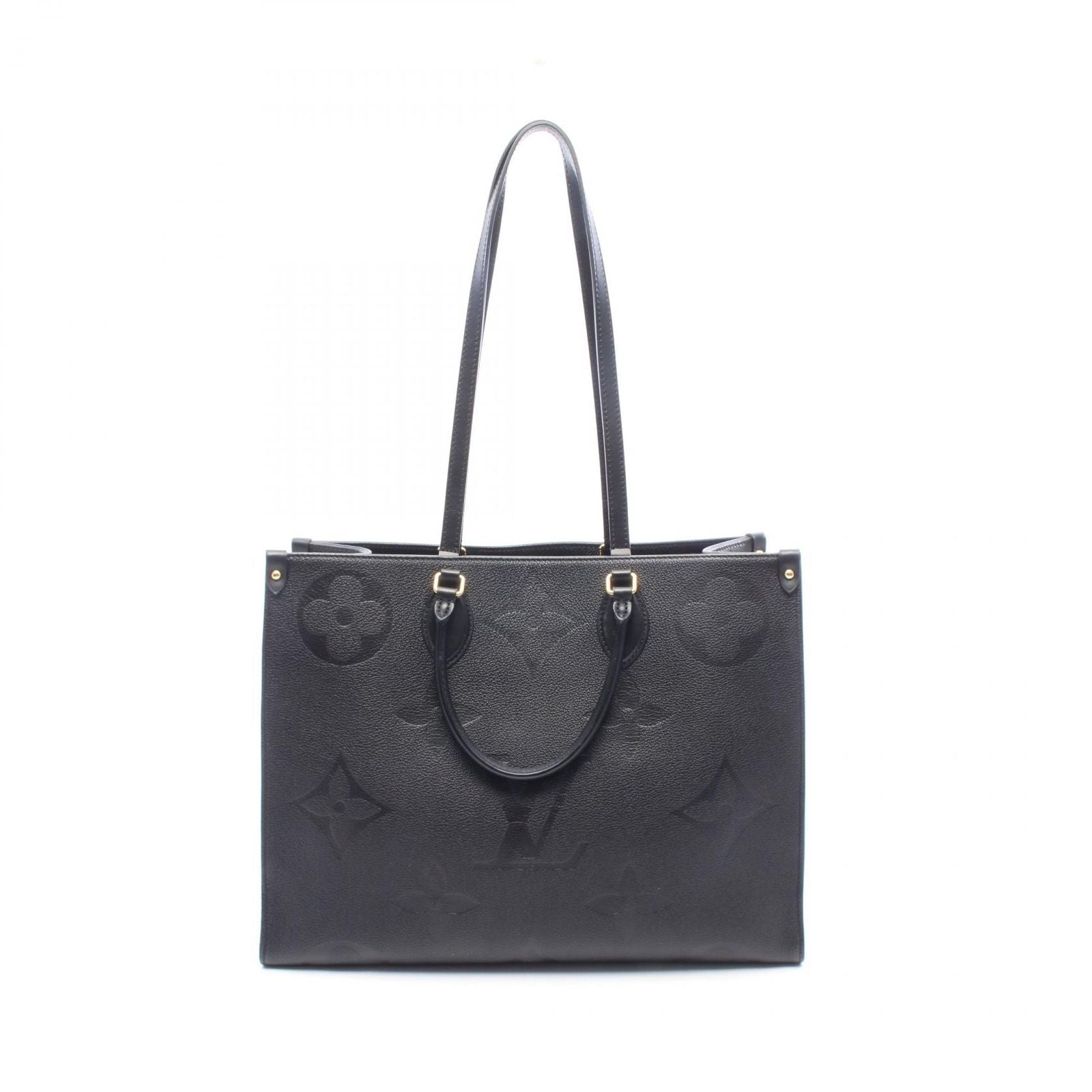 Louis Vuitton Tote Bag On The Go GM Monogram Empreinte Noir Leather