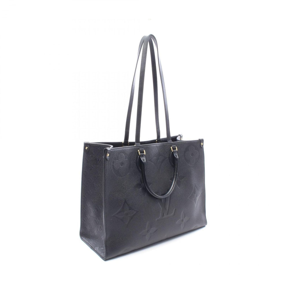 Louis Vuitton Tote Bag On The Go GM Monogram Empreinte Noir Leather — view 2