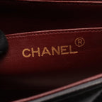Chanel Shoulder Bag Quilted Diana Flap Black Lambskin Chain — view 4