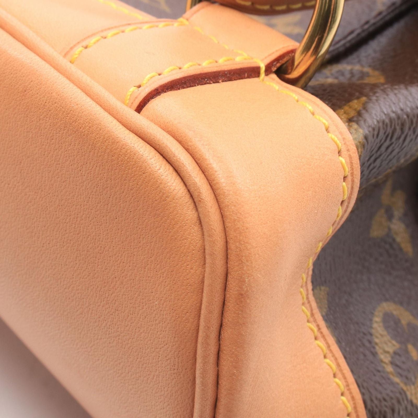 Louis Vuitton Backpack Montsouris MM Leather — view 8