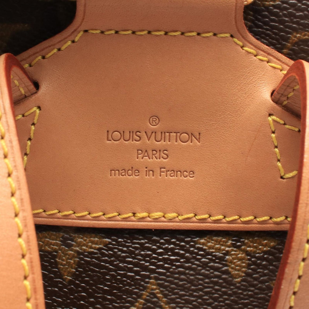Louis Vuitton Backpack Montsouris MM Leather — view 4