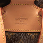 Louis Vuitton Backpack Montsouris MM Leather — view 4