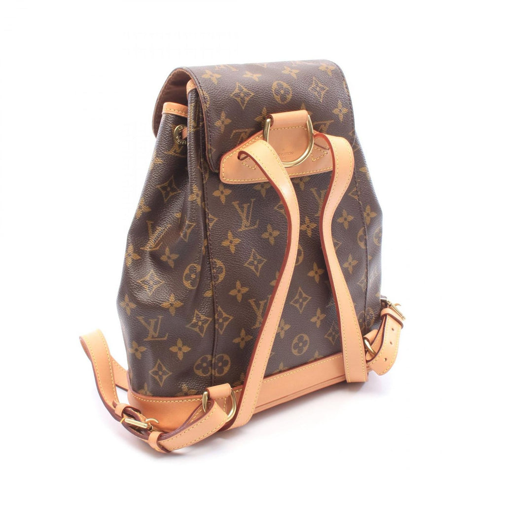 Louis Vuitton Backpack Montsouris MM Leather — view 2