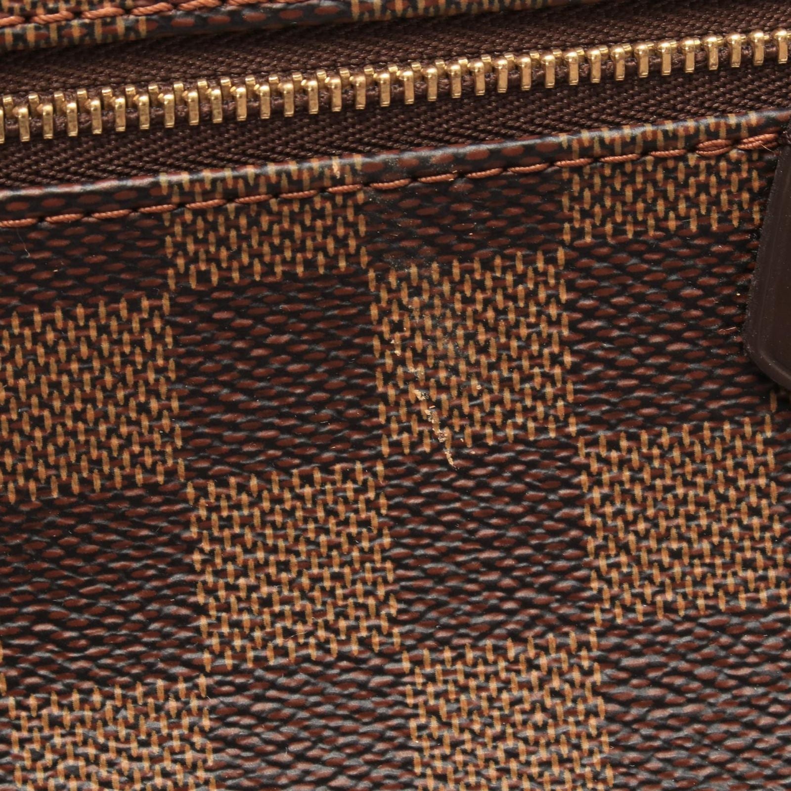 Louis Vuitton Tote Bag Jena MM Damier Ebene Leather — view 6