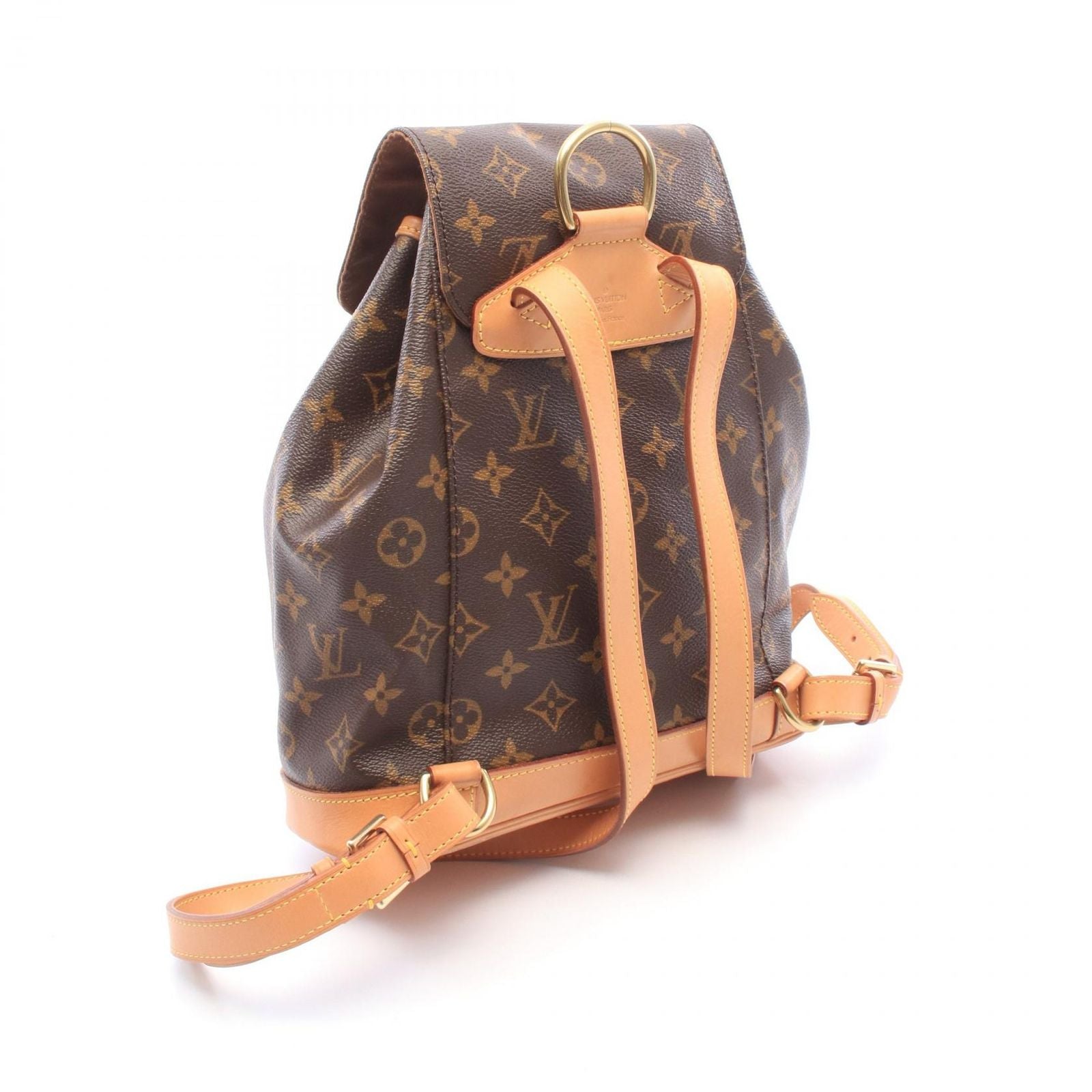 Louis Vuitton Backpack Montsouris MM Monogram Leather — view 2