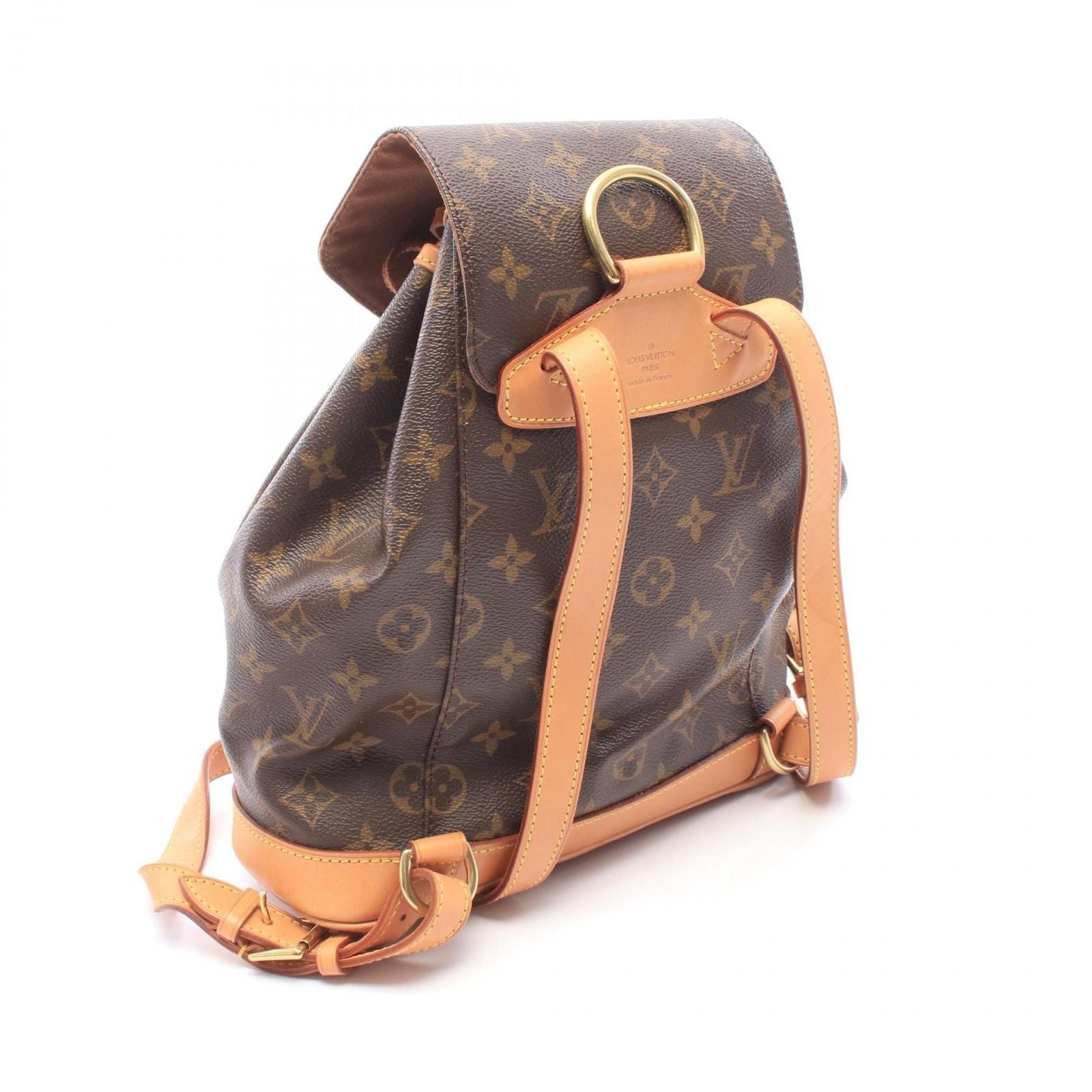Louis Vuitton Backpack Montsouris MM Monogram Leather — view 2