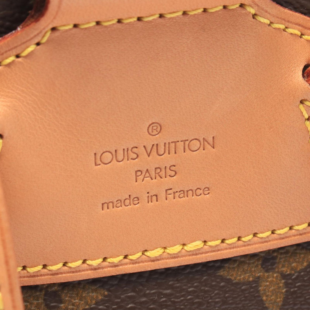 Louis Vuitton Backpack Montsouris MM Monogram Leather — view 4