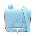 Hermes Shoulder Bag Della Cavalleria Mini Celeste