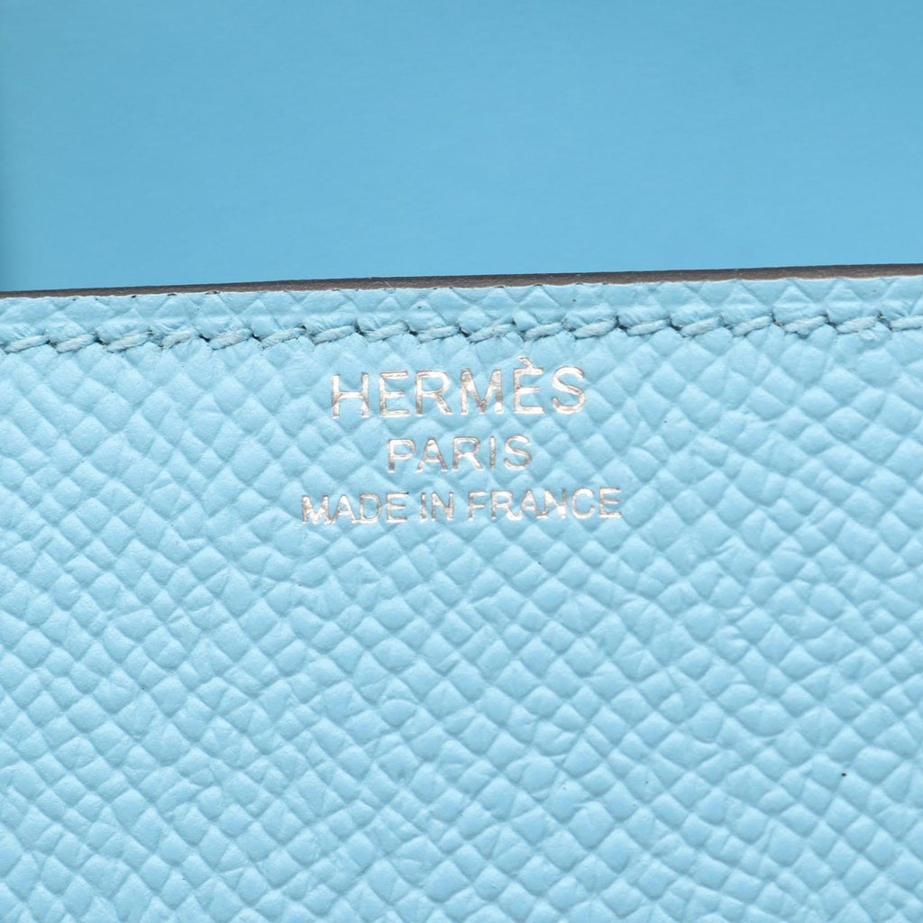 Hermes Shoulder Bag Della Cavalleria Mini Celeste — view 4