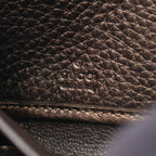 Gucci Round Wallet Diamante Bamboo Beige Brown Canvas Leather — view 4