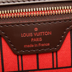 Louis Vuitton Tote Bag Neverfull GM Damier Ebene Leather — view 4