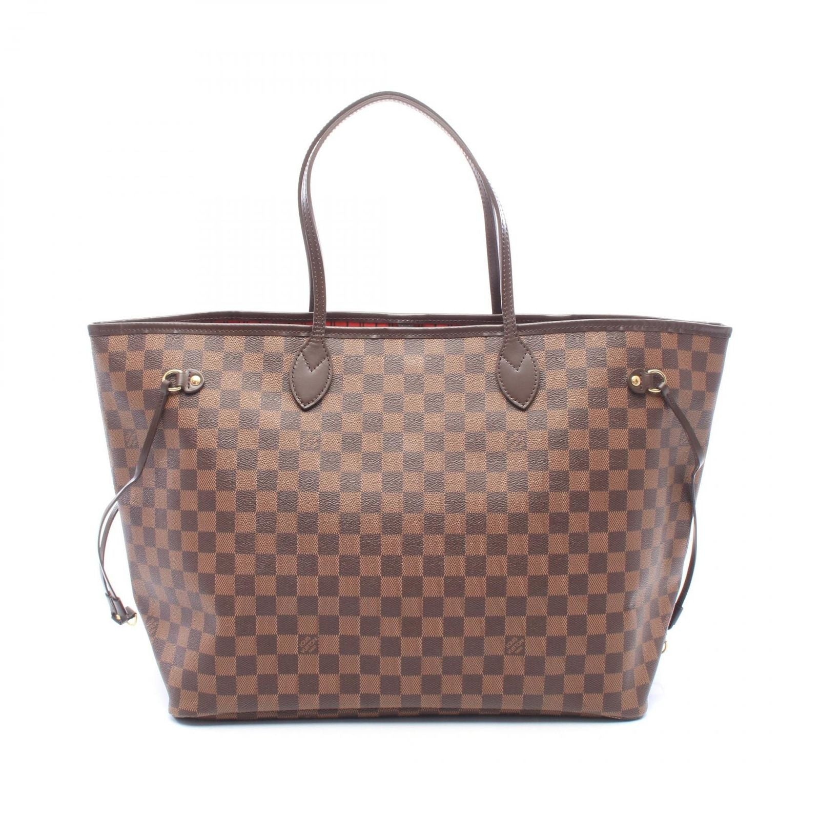 Louis Vuitton Tote Bag Neverfull GM Damier Ebene Leather