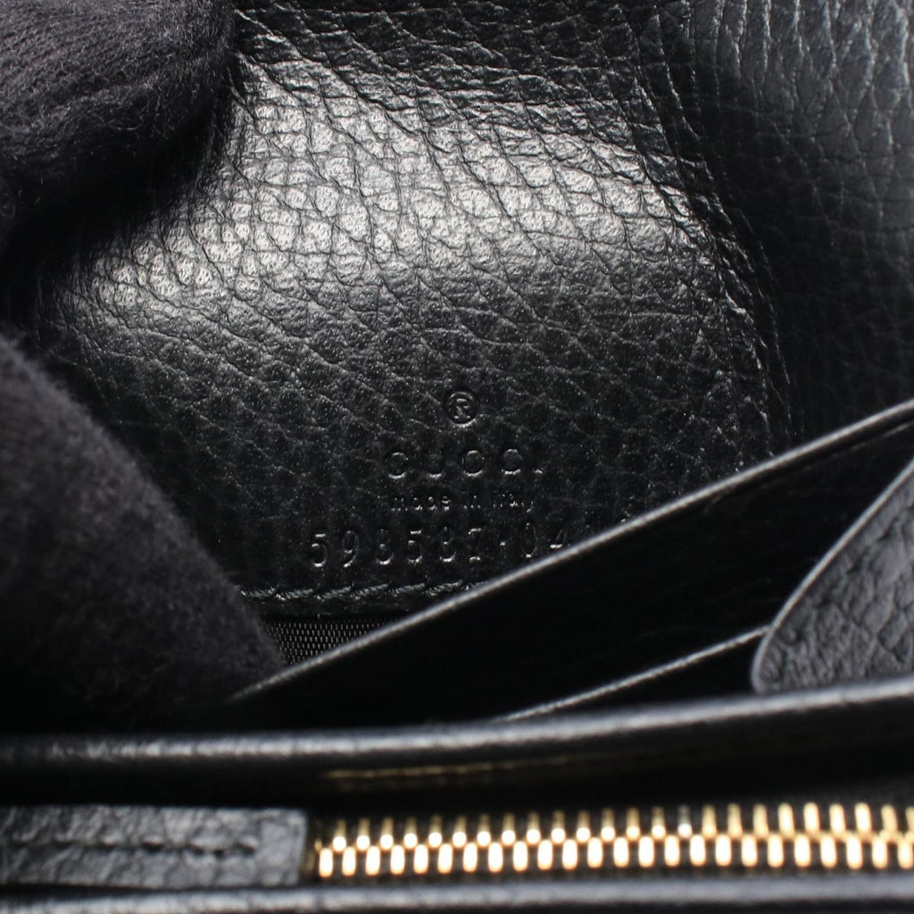 Gucci Bifold Wallet GG Marmont Black Leather — view 4