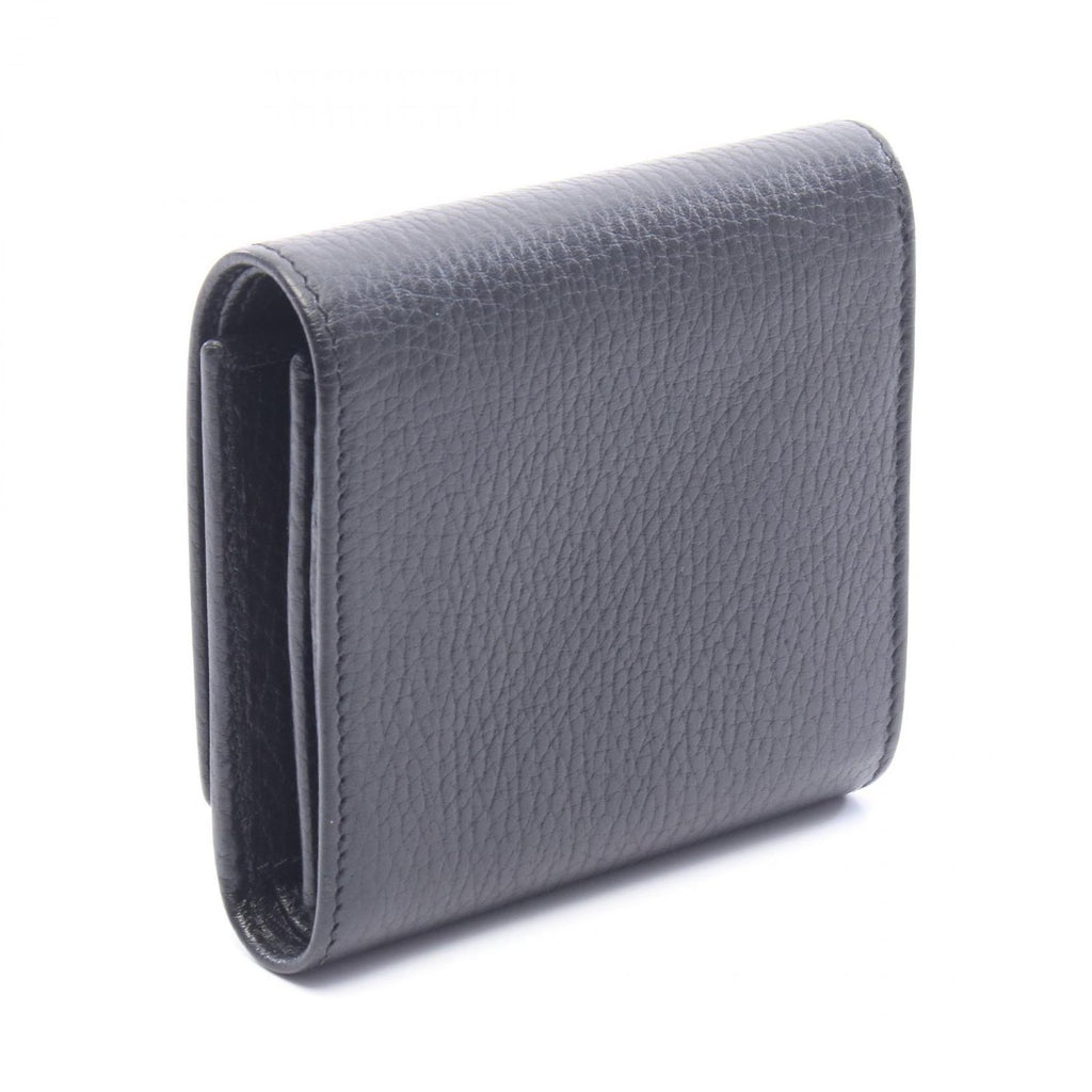 Gucci Bifold Wallet GG Marmont Black Leather — view 2