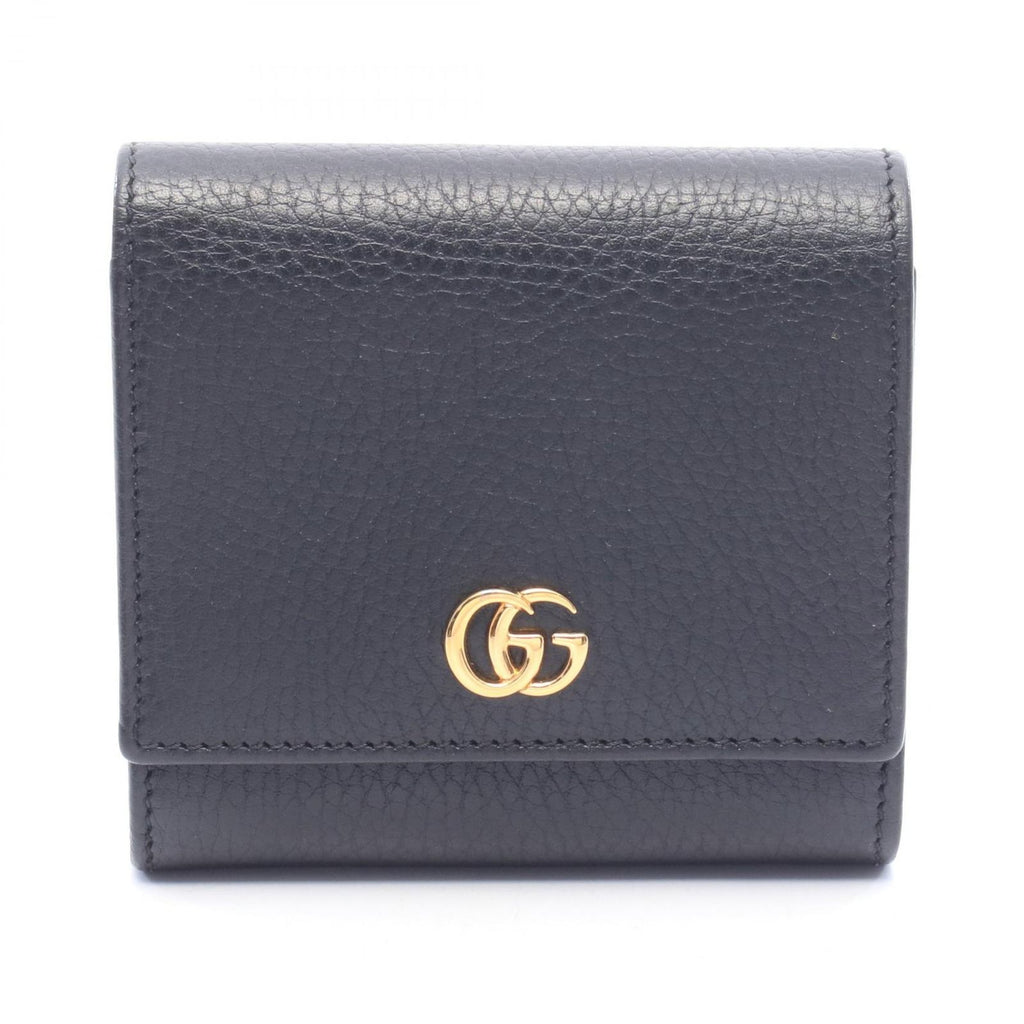 Gucci Bifold Wallet GG Marmont Black Leather