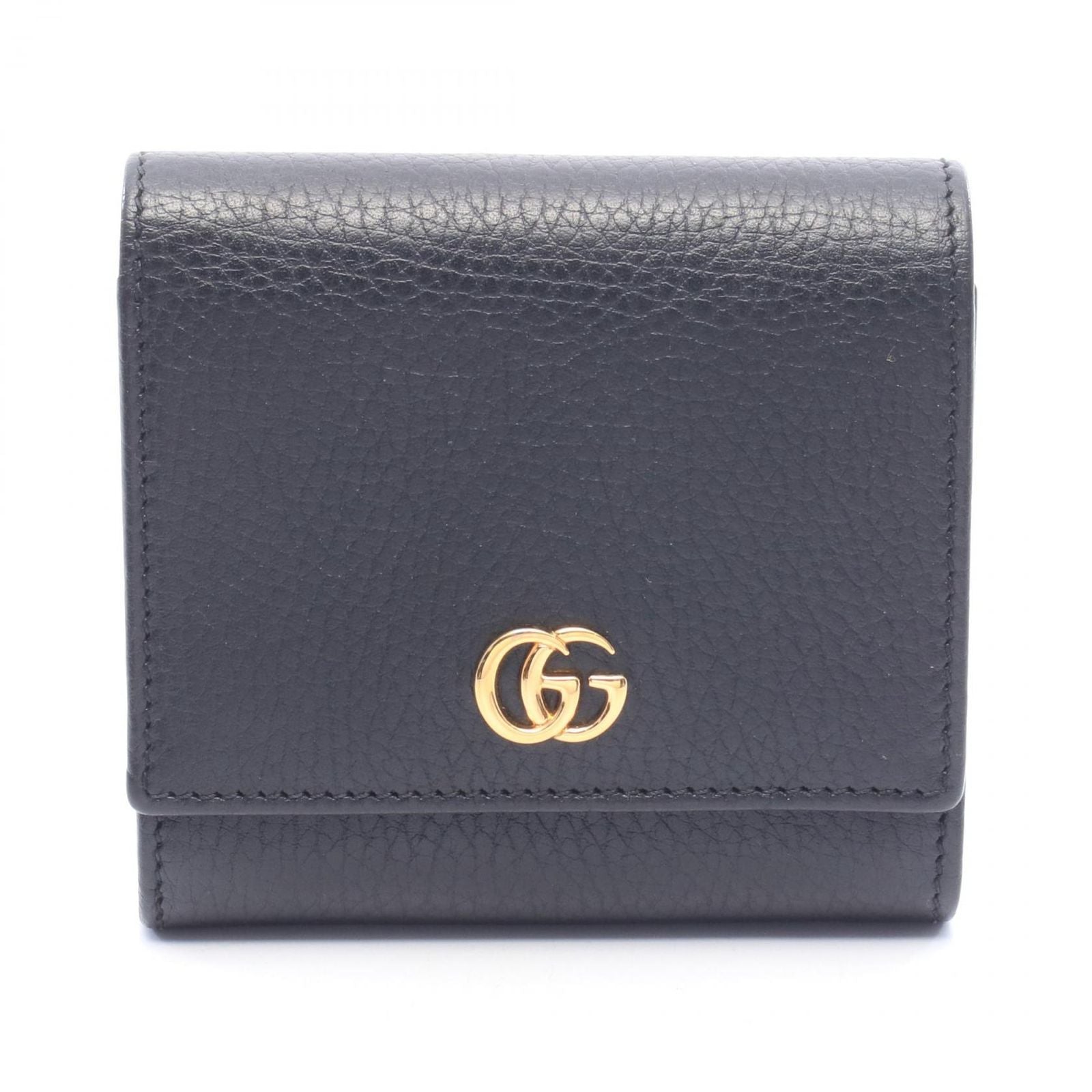 Gucci Bifold Wallet GG Marmont Black Leather