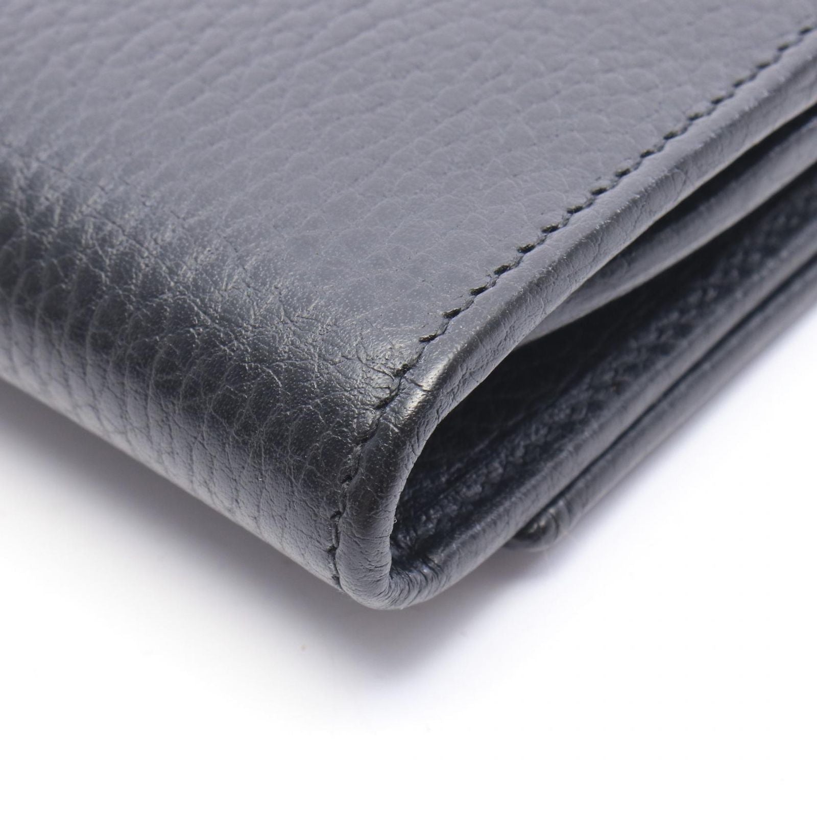 Gucci Bifold Wallet GG Marmont Black Leather — view 5