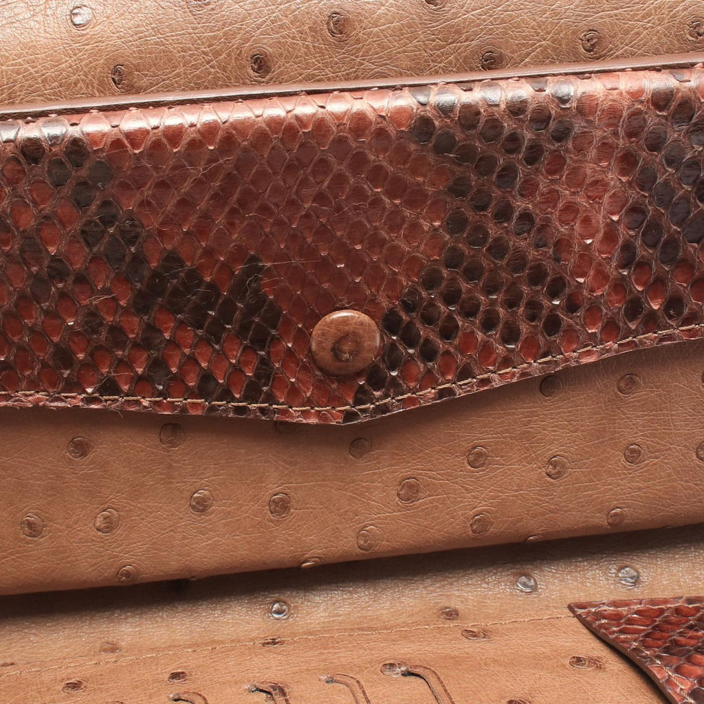Louis Vuitton Trifold Wallet Portefeuille Exotic Monogram Leather — view 7