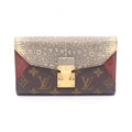 Louis Vuitton Trifold Wallet Portefeuille Exotic Monogram Leather