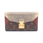 Louis Vuitton Trifold Wallet Portefeuille Exotic Monogram Leather