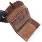 Louis Vuitton Trifold Wallet Portefeuille Exotic Monogram Leather — view 3