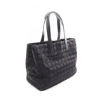 Chanel Tote Bag New Travel Line MM Black Leather MM — view 2