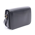 Celine Shoulder Bag Classic Triomphe Medium Black Leather — view 2