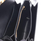 Celine Shoulder Bag Classic Triomphe Medium Black Leather — view 3