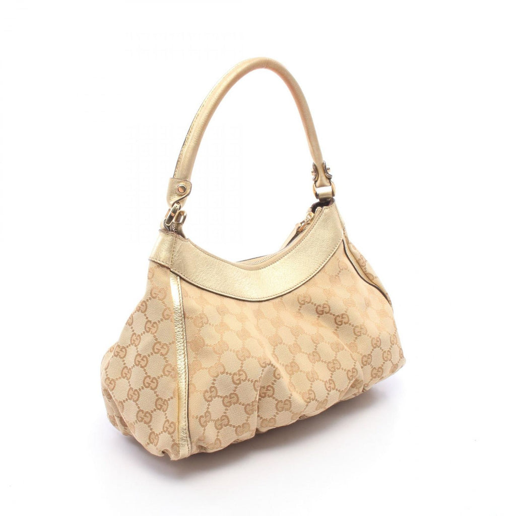Gucci Shoulder Bag Abbey GG Canvas Gold — view 2